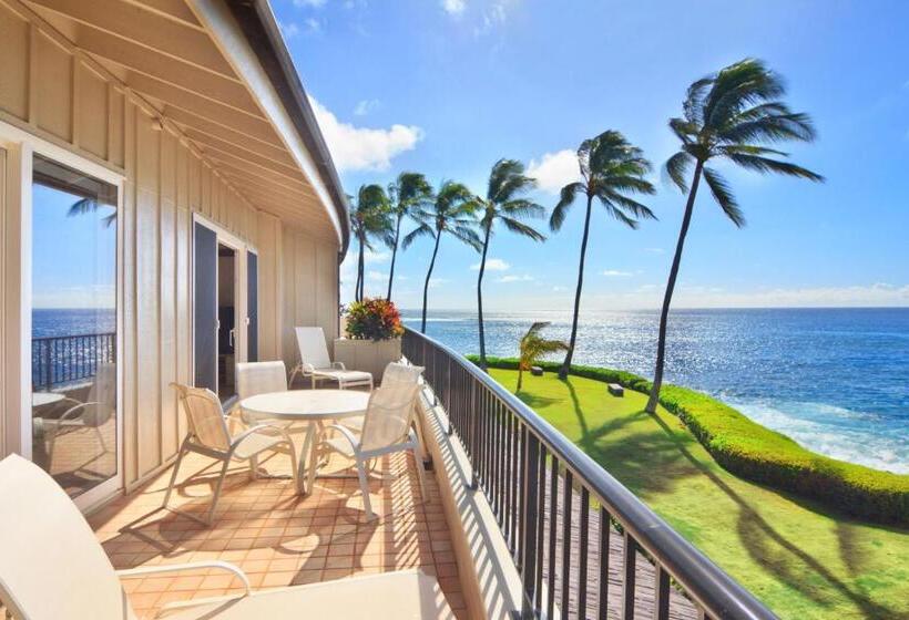 オーシャンビューの２ベッドルームデラックスアパート, Whalers Cove In Poipu