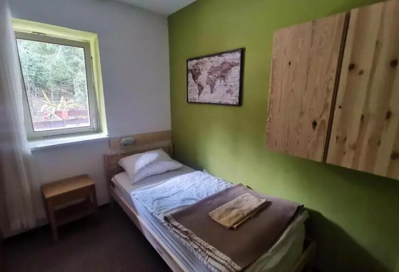 اتاق استاندارد یک تخته با سرویس بهداشتی مشترک, Hostel Pod Voglom