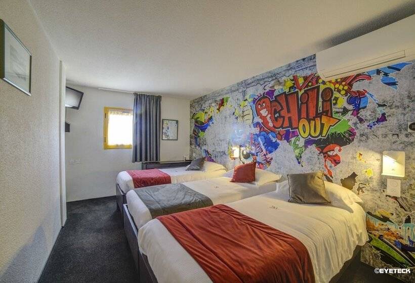 חדר סטנדרט לשלושה, The Originals Access, Bourges Nord Saintdoulchard