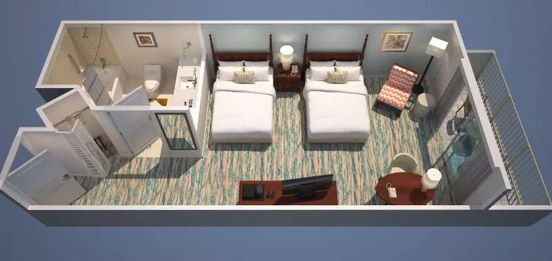 シングルデラックスルーム, Grand Cayman Marriott Resort