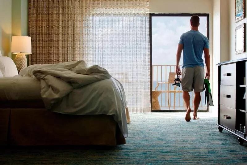 キングサイズベッドのスタンダードルーム, Grand Cayman Marriott Resort