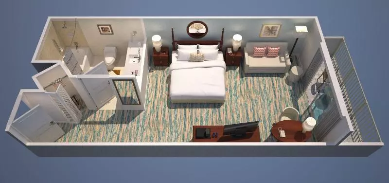 シングルデラックスルーム, Grand Cayman Marriott Resort