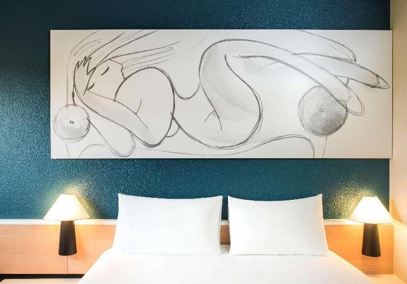 ダブルベッドスタンダードルーム, B&b Hotel Orléans Nord Saran