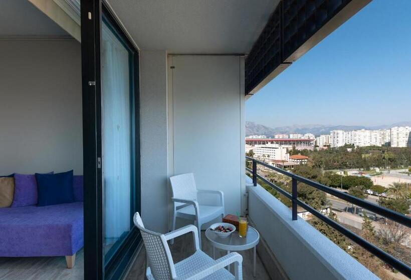 Comfort room with city view, Rixos Downtown Antalya, The Land of Legends Access