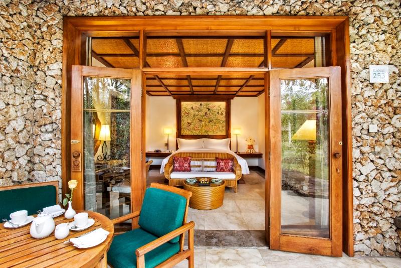 חדר סטנדרט נוף לגינה, The Oberoi Beach Resort, Bali