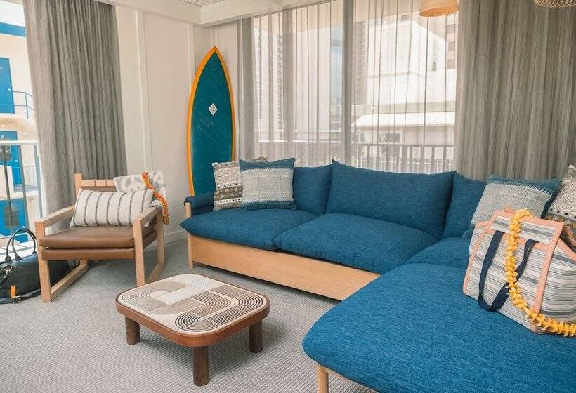 جناح غرفتين نوم, The Surfjack Hotel & Swim Club