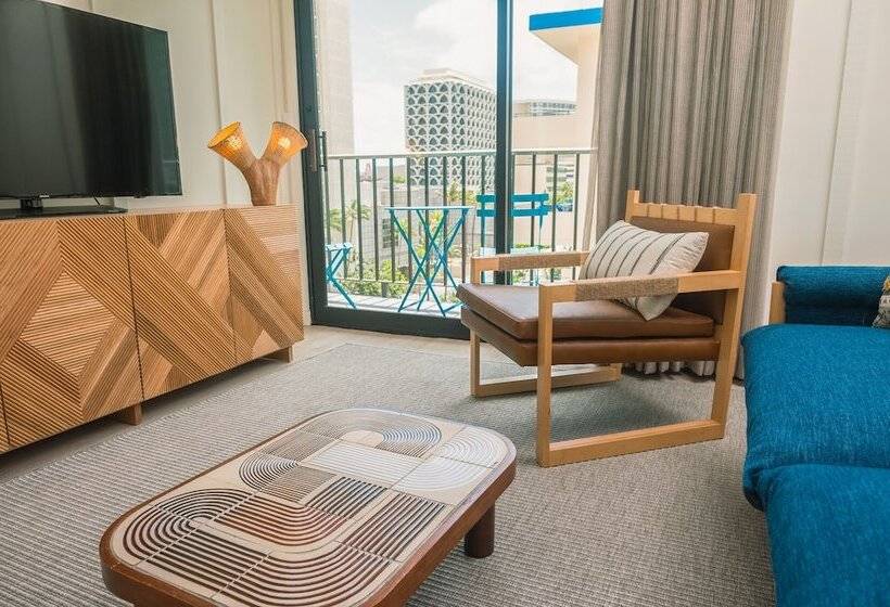 جناح غرفتين نوم, The Surfjack Hotel & Swim Club