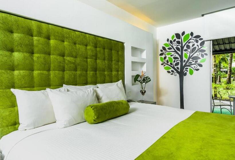 غرفة سوبيريور مزوَّدة بتراس, Riande Aeropuerto Hotel Casino