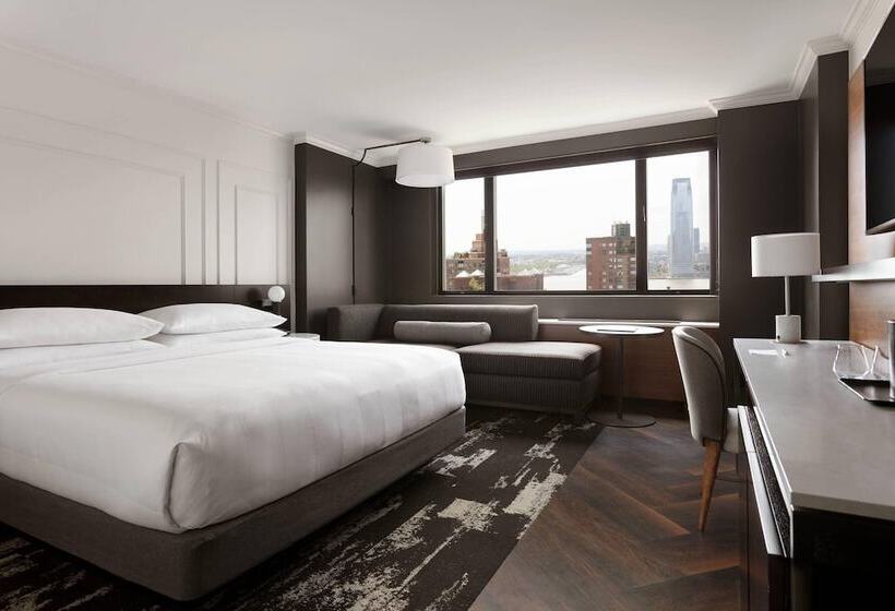 디럭스 전망 룸, New York Marriott Downtown