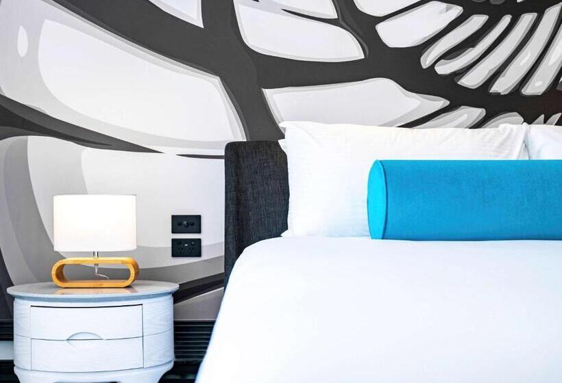 غرفة ديلوكس سرير كينج ذات إطلالة, Pullman Cairns International