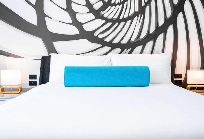 غرفة ديلوكس سرير كينج ذات إطلالة, Pullman Cairns International