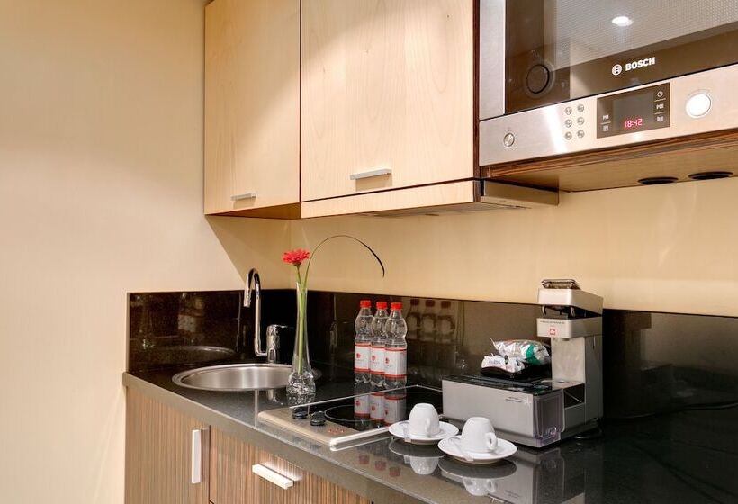 آپارتمان 1 خوابه, Azimut Hotel Olympic Moscow