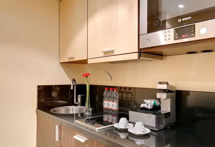 آپارتمان 1 خوابه, Azimut Hotel Olympic Moscow
