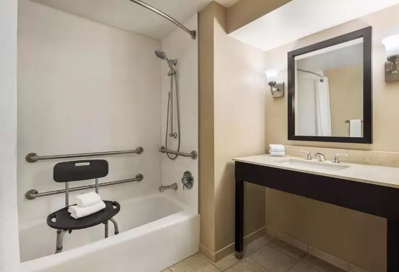 身障者適用キングサイズベッドルーム, Crowne Plaza Cleveland At Playhouse Square, An Ihg