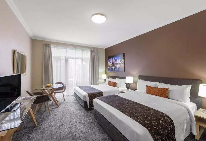 ２ダブルベッドのスタンダードルーム, Kimberley Gardens Hotel, Serviced Apartments And Serviced Villas