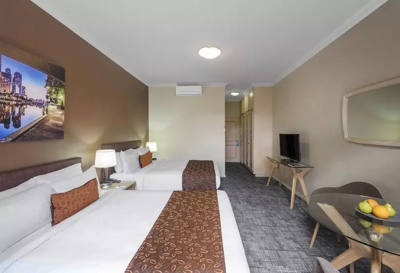 ２ダブルベッドのスタンダードルーム, Kimberley Gardens Hotel, Serviced Apartments And Serviced Villas