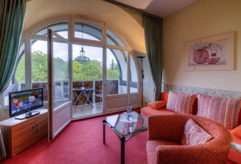 Апартаменты 1 Спальня с Балконом, Parkhotel Klüschenberg