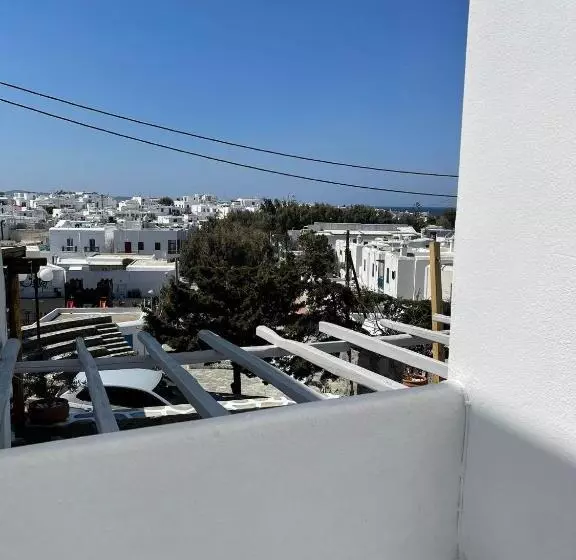 اتاق استاندارد یک نفره با چشم‌انداز دریا, Elena Hotel Mykonos