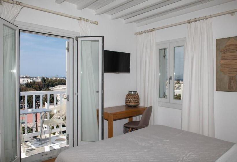 스탠다드 룸 바다 전망, Elena Hotel Mykonos