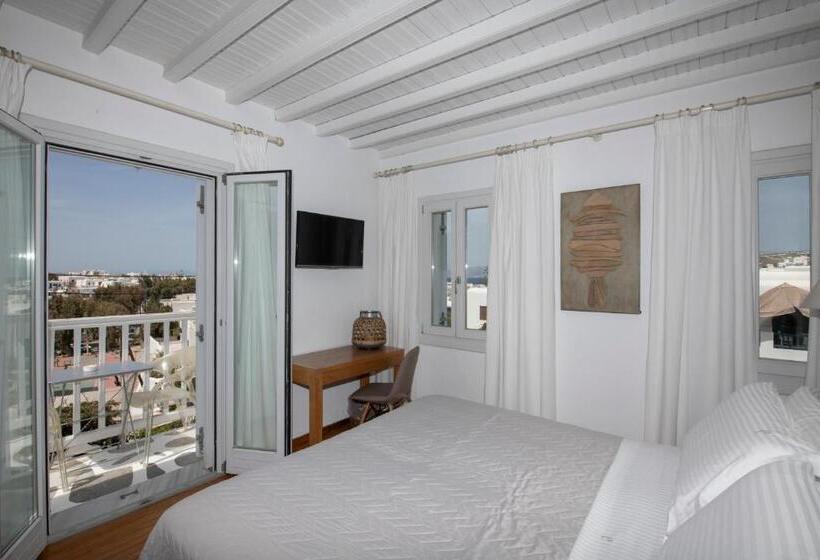 스탠다드 룸 바다 전망, Elena Hotel Mykonos