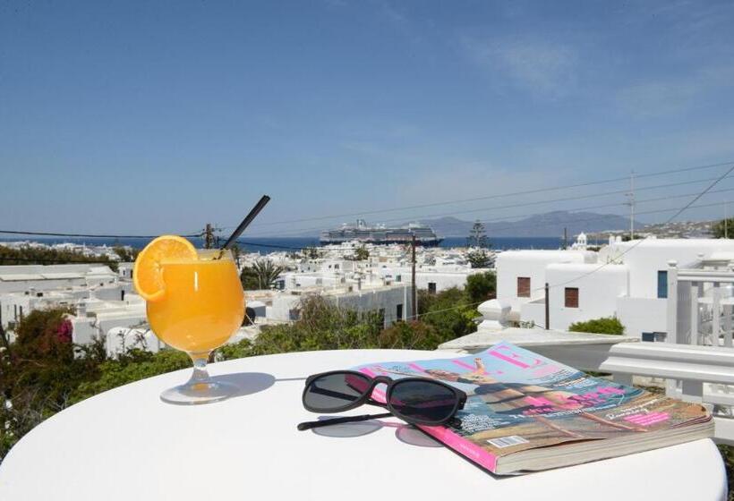 스탠다드 룸 바다 전망, Elena Hotel Mykonos