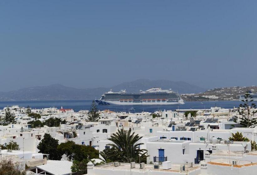 스탠다드 룸 바다 전망, Elena Hotel Mykonos