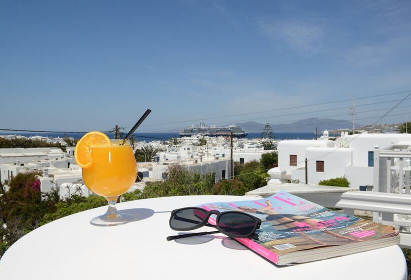 스탠다드 룸 바다 전망, Elena Hotel Mykonos