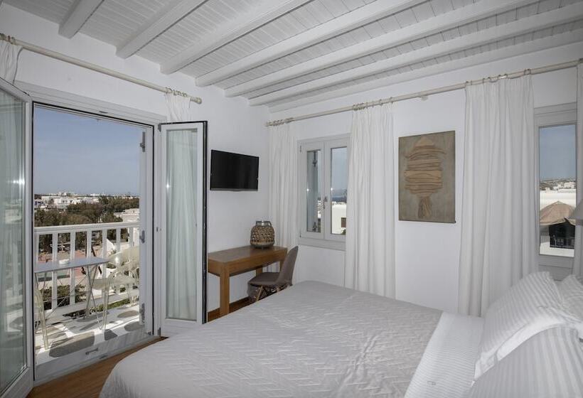 스탠다드 룸 바다 전망, Elena Hotel Mykonos