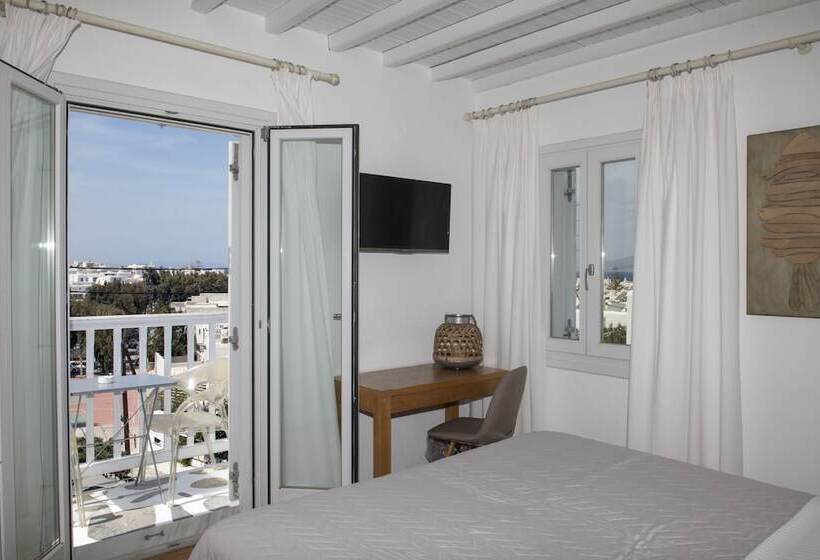 스탠다드 룸 바다 전망, Elena Hotel Mykonos