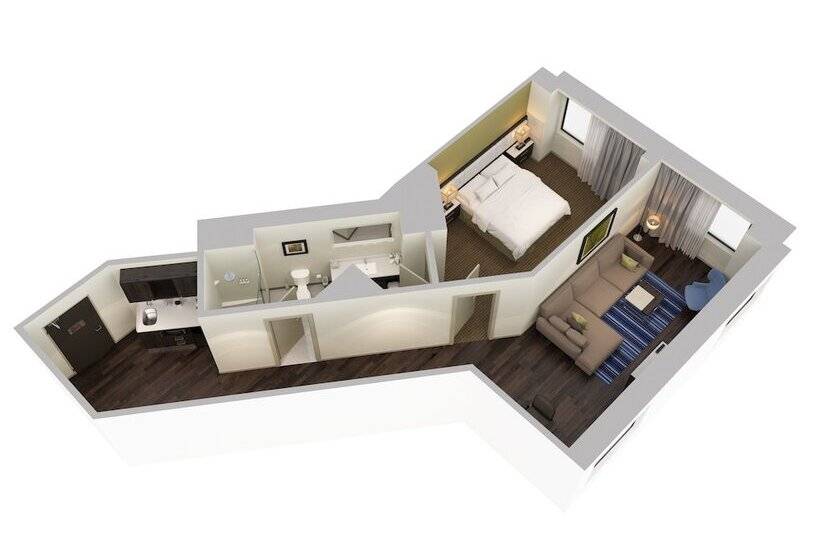 套房, The Hollis Halifax A Doubletree Suites By Hilton