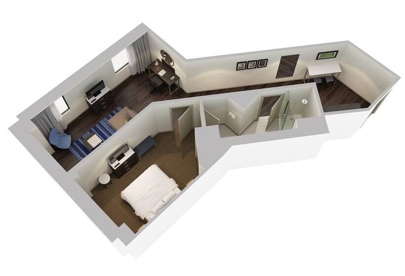 可观景的套房, The Hollis Halifax A Doubletree Suites By Hilton