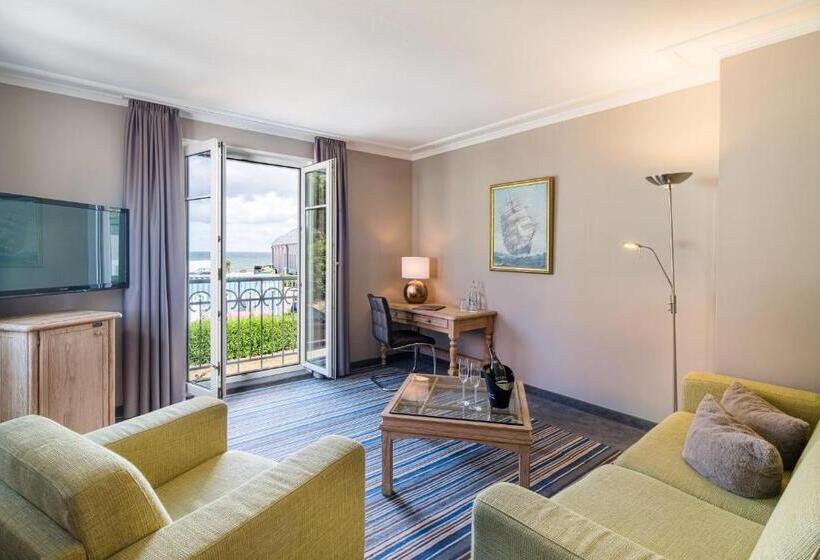 带1个卧室的带海景的公寓, Residenz Waldkrone Kühlungsborn