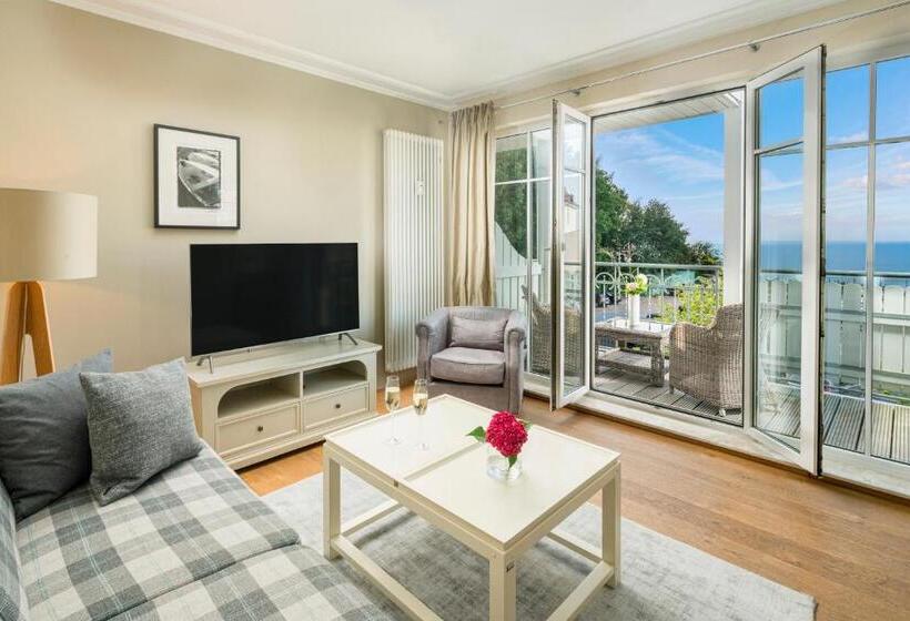 Апартаменты 1 Спальня Вид на Море, Residenz Waldkrone Kühlungsborn