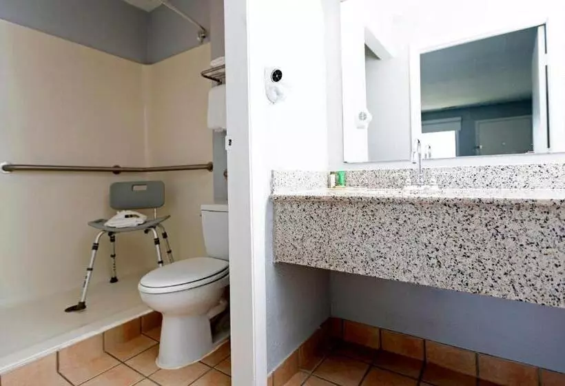 身障者適用キングサイズベッドルーム, Sunrise Inn Williamstown