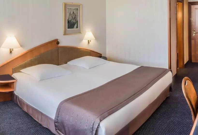 キングサイズベッドのスーペリアルーム, Panorama Hotel Prague