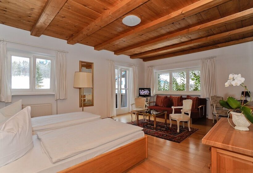 غرفة قياسية مزوَّدة بشُرفة, Stoll S Hotel Alpina