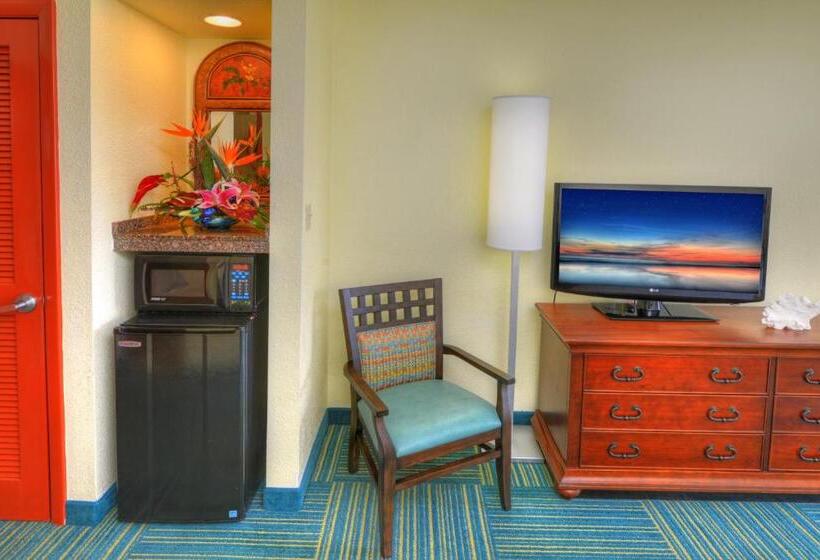 غرفه قياسيه سريرين مزدوجين, Best Western Aku Tiki Inn