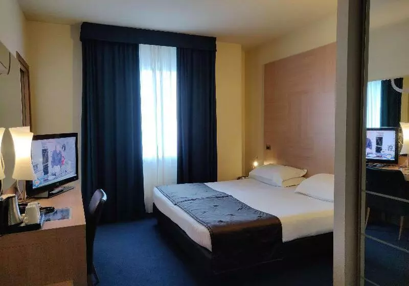 エコノミーシングルルーム, Best Western Hotel Tre Torri