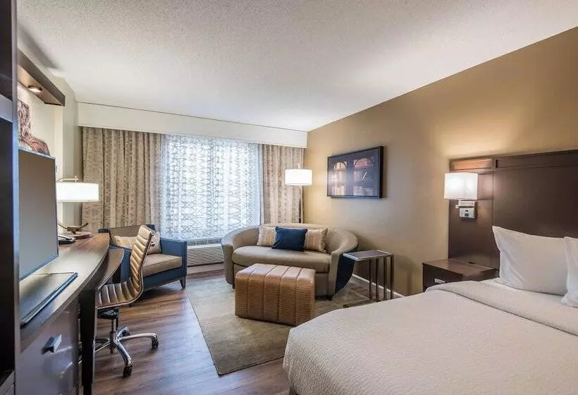اتاق استاندارد با تخت دوبل, Courtyard By Marriott Charleston Historic District