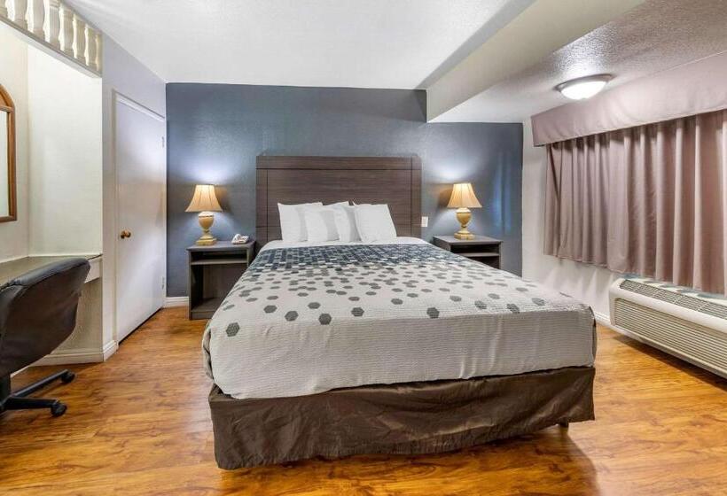 חדר סטנדרט עם מיטת קינג, Econo Lodge On Historic Route 66