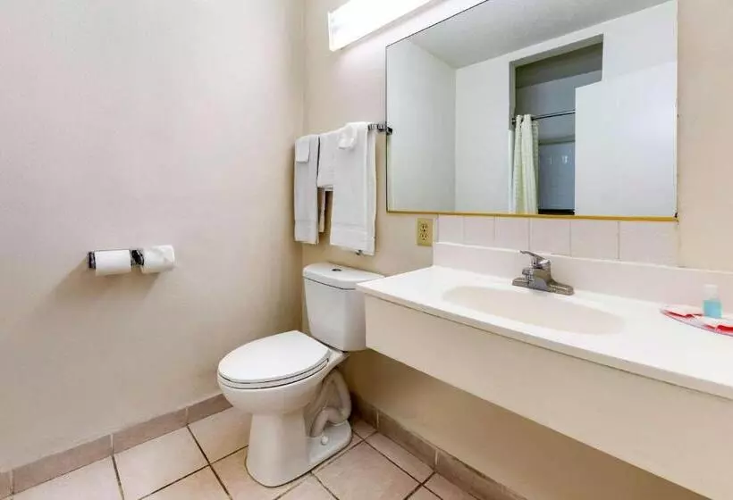 اتاق استاندارد با تخت بزرگ برای معلولان, Econo Lodge On Historic Route 66