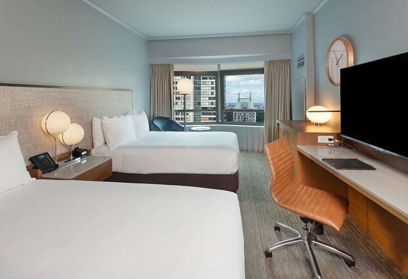 带2个双人床的标准工作室, New York Hilton Midtown