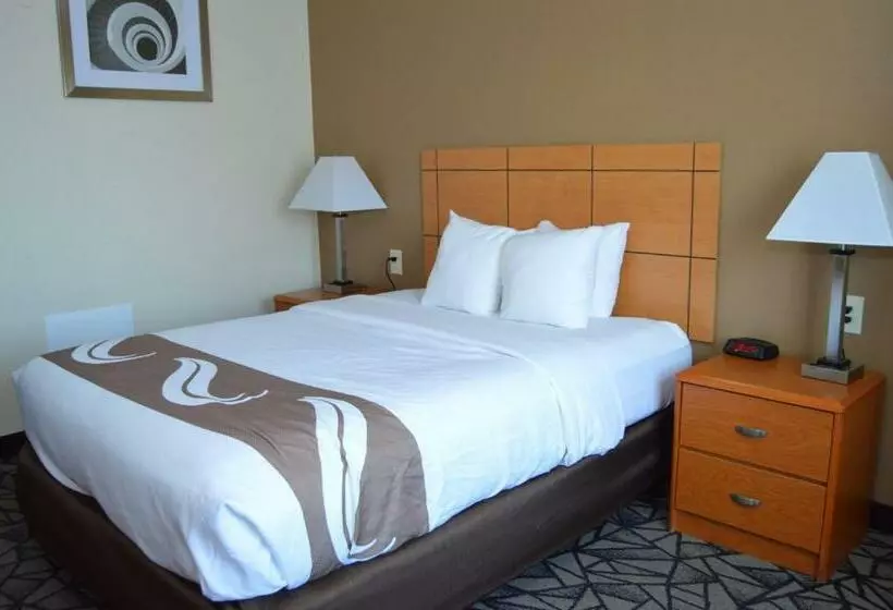 キングサイズベッドのスタンダードルーム, Quality Inn Coralville   Iowa River Landing