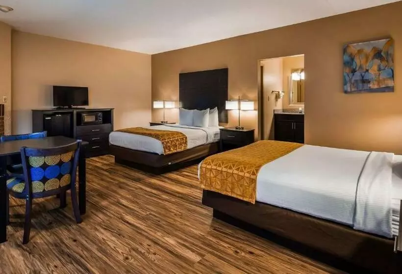 ２ダブルベッドのスタンダードルーム, Best Western Toni Inn