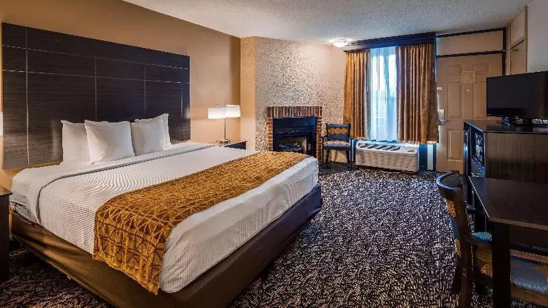 キングサイズベッドのスタンダードルーム, Best Western Toni Inn