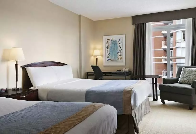 اتاق استاندارد با 2 تخت دوبل, Coast Victoria Hotel & Marina By Apa