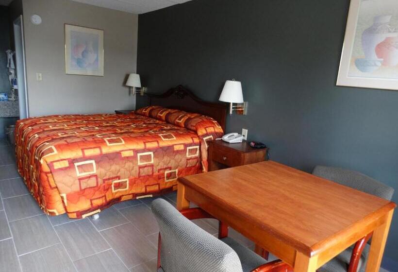 스탠다드 룸 킹사이즈 침대, Deerfield Inn