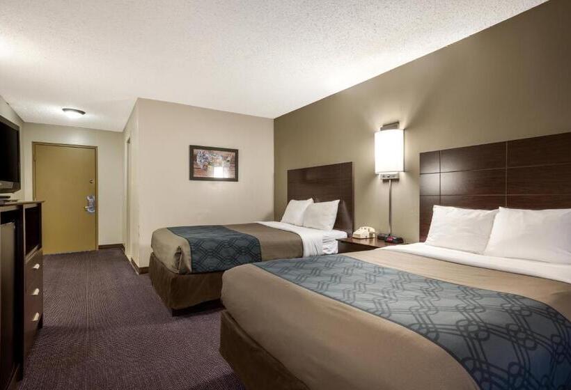 2ダブルベッドのスタンダードルーム, Econo Lodge Darien Lakes