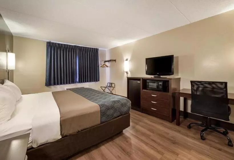 身障者適用キングサイズベッドルーム, Econo Lodge Darien Lakes