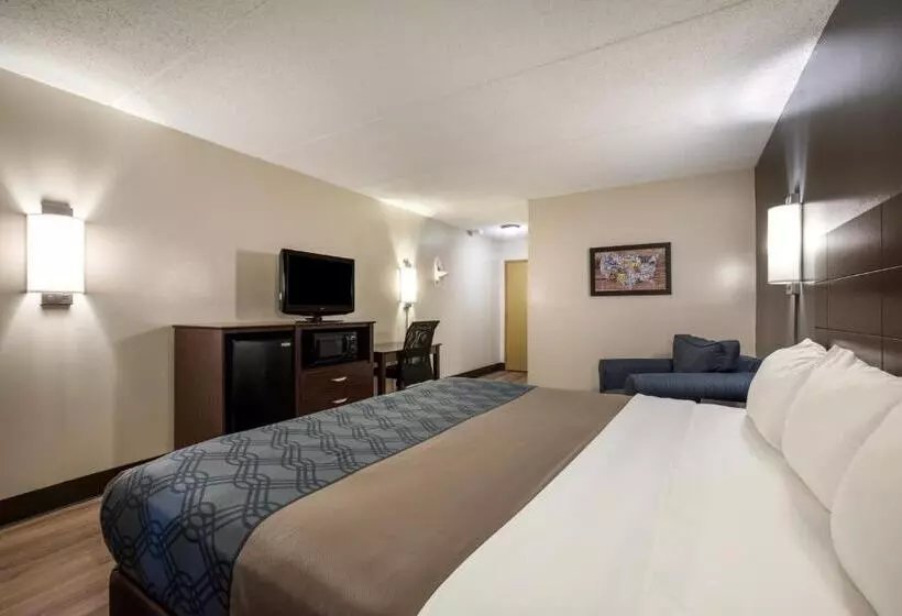 身障者適用キングサイズベッドルーム, Econo Lodge Darien Lakes